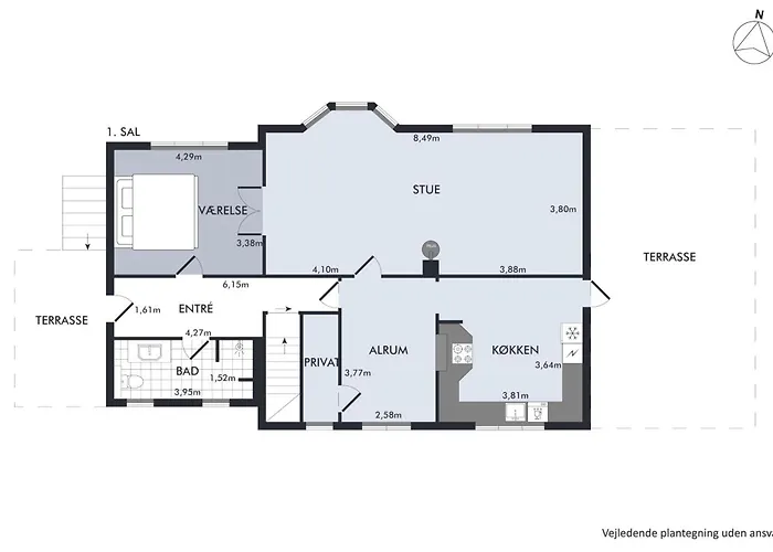 Two-storey Townhouse With Sea View * Knebel
